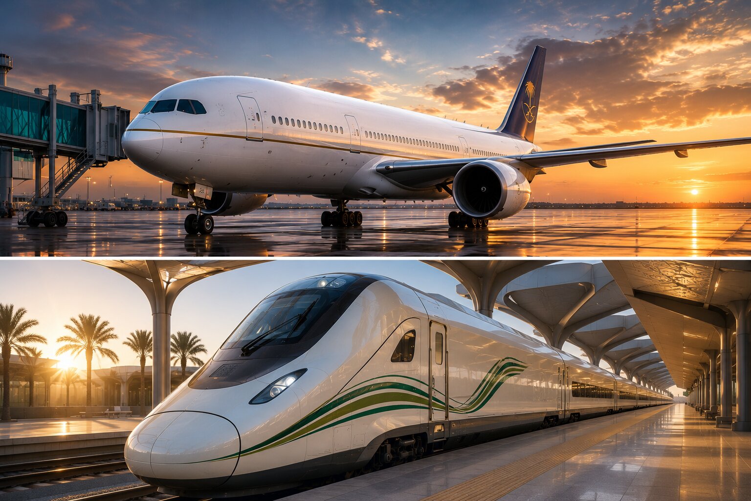 Flight and train ticket services